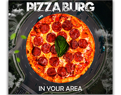 pizza ads social media post design