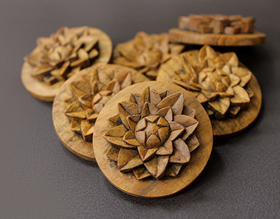 Lotus Wooden Craft