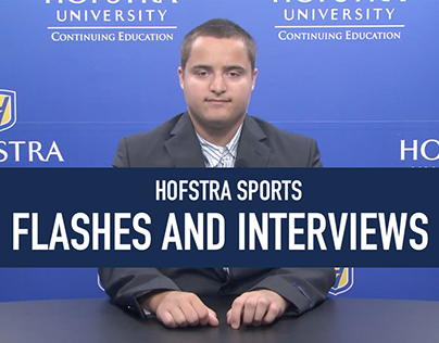 Hofstra Sports Flashes and Interviews