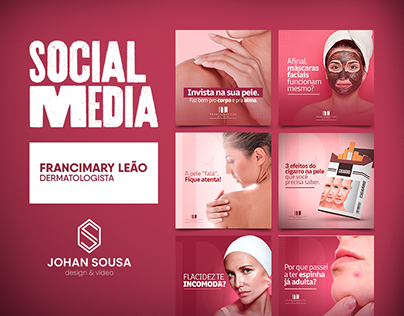 Social Media | Francimay Dermatologista #001