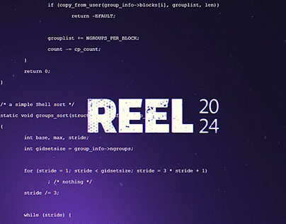 Project thumbnail - Reel 2024