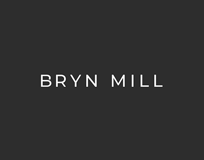 Project thumbnail - Bryn Mill Brand Identity Project