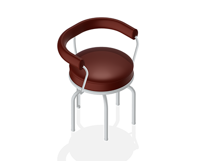 7 Fauteuil Tournant by Charlotte Perriand