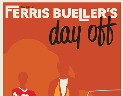 Ferris Bueller's Day Off Poster design
