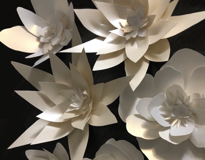 Large scale Paper Flowers