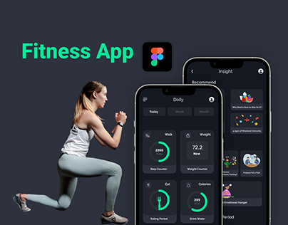 Project thumbnail - Fitness App Design