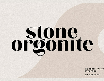 stone orgonite font