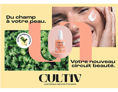 Project thumbnail - CULTIV : Du champ à votre peau, campagne de notoriété