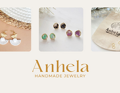 Anhela · Handmade Jewelry · Branding