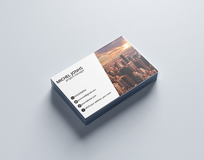 Single Sided Business card Design
