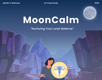 MoonCalm UX Case Study