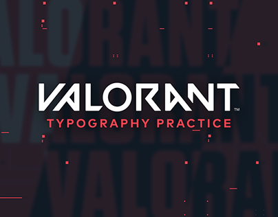 VALORANT™: Typography Practice