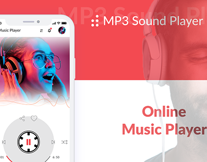 MP3 MUSIC PLAYER AND DOWNLOADER ANDROID APP DESIGN