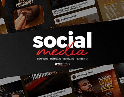 Social Media - Barbearia Gonzaga