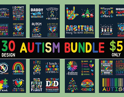 Autism Bundle SVG