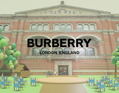 Burberry London : Runway Set Design