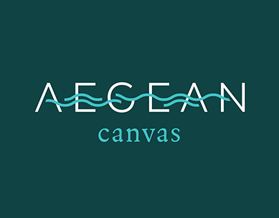 Aegean Canvas Logo Design
