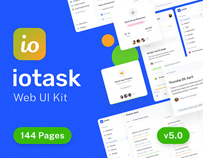 IOTask - Project Management Web UI Kit