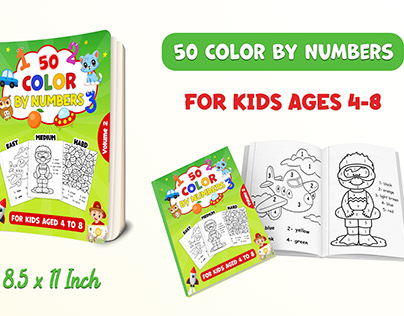 Color By Numbers Book 2