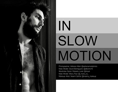 IN SLOW MOTION  Editorial for MARIKA MAGAZINE