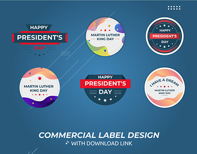Presedent day label design free download | Pavel_design
