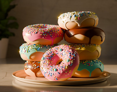 Project thumbnail - Donut-3D Modeling