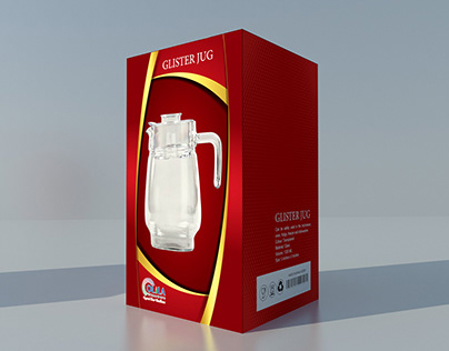 Glassware Jug Packaging Design