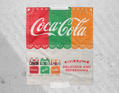 Hecho en México paquete de 4 - Coca-Cola