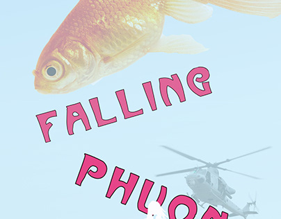 Saigon's Falling Phuong Graphic Novel Cover Design