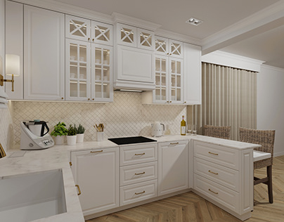 0110 Kitchen project and rendering