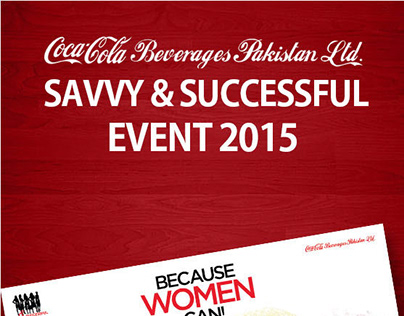 Event : Savvy & Successful 2015 by Coca Cola Beverages