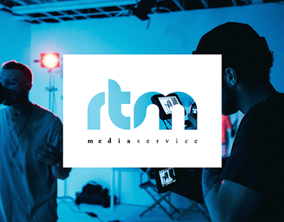 RTM media service | Logo Design