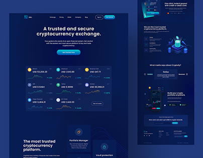 Hitz - Cyrpto Currency Landing Page