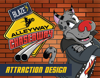 Blaze's Alleyway Chaseaway - Attraction Design