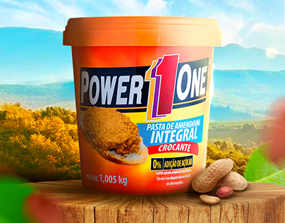 Pasta de amendoim - PowerOne