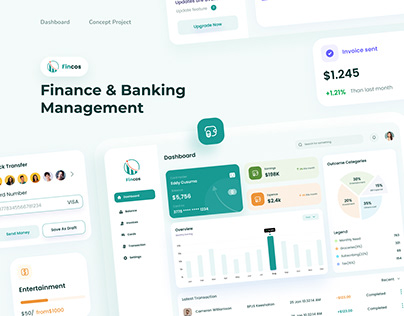 Fincos Finance Dashboard UI