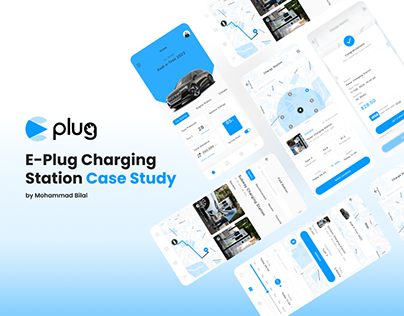An Electric Vehicle Charging Station Locator App UI