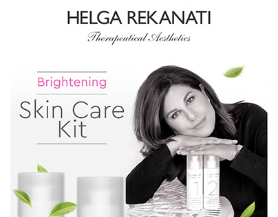 Amazon A+ for Helga Rekanati Brightening Skin Care Kit