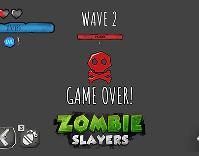 Zombie Slayers HUD UI