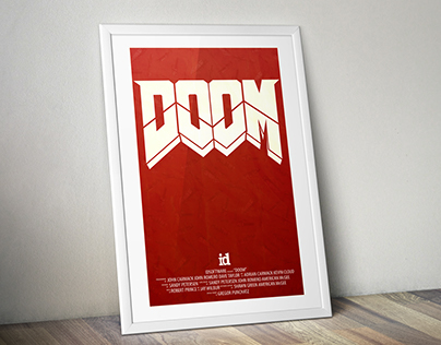 Minimalist Doom Movie Poster