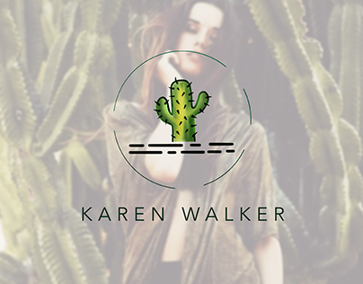 Karen Walker Logo design