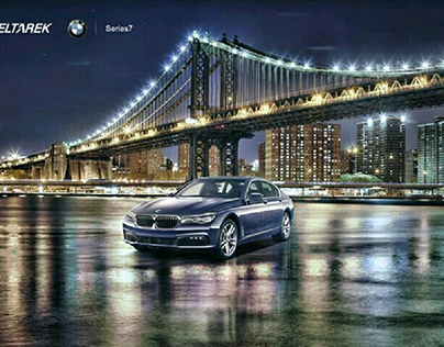BMW (7-series) billboards, El-Tarek automotive