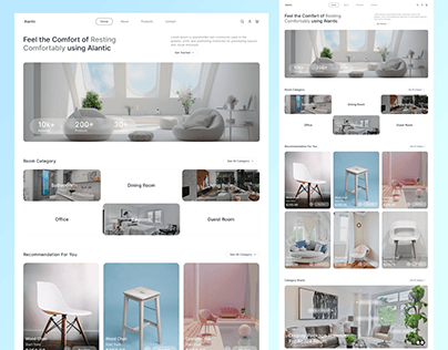Furniture Website by Rowan Ng