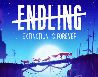 ENDLING // Video game art cover