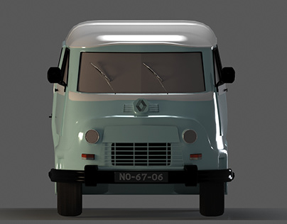 Renault Caramulo em 3D
