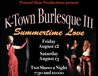 KTown Burlesque III poster