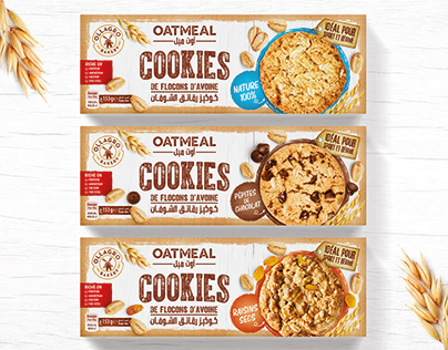 Cookies OATMEAL - Packaging Design