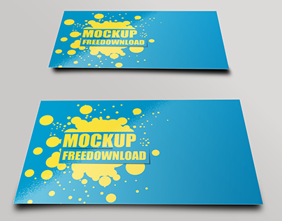 Mockup free business card