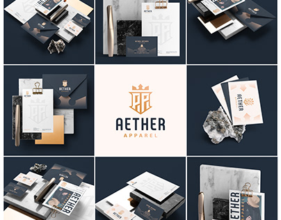 Logo Design for Clothing company Aether Apparel.