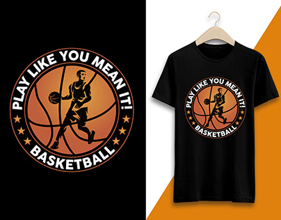 Basketball t shirt design